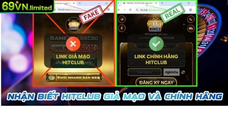 Cách phân biệt Hitclub thật giả là rất cần thiết cho game thủ